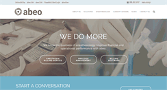 Desktop Screenshot of abeo.com