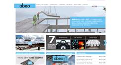 Desktop Screenshot of abeo.dk